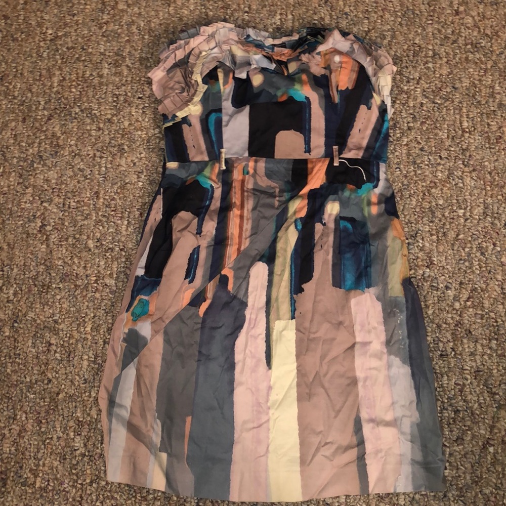 Strapless dress